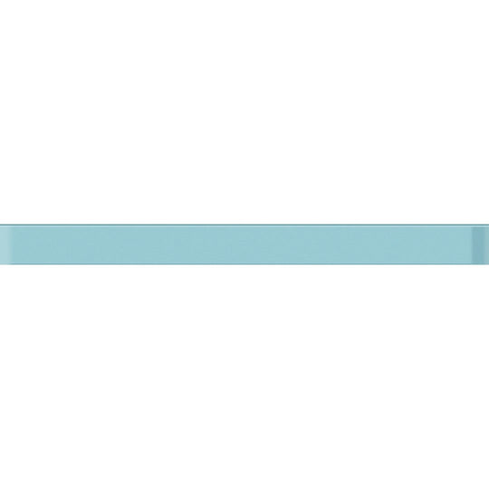 Crossville 0.5" x 6" Glass Blox Glass Deco Liner Tile
