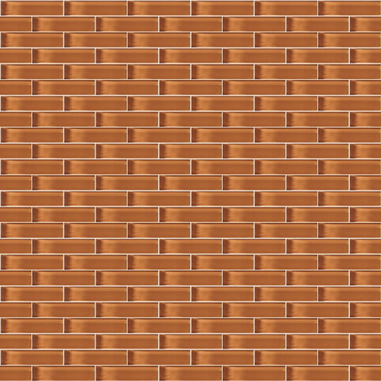 Crossville 12" x 12" Glass Blox Glass 0.5x2" Brick Mosaic