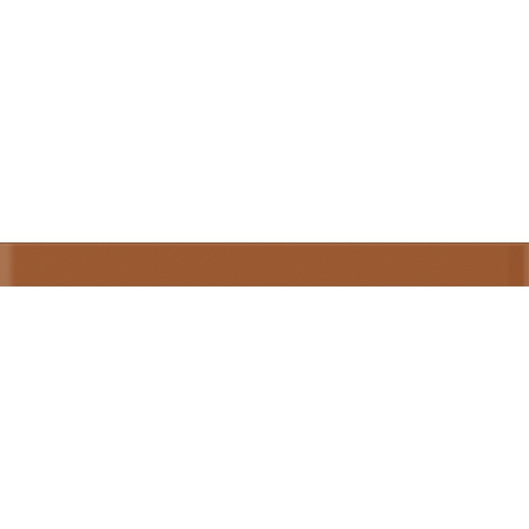Crossville 0.5" x 6" Glass Blox Glass Deco Liner Tile
