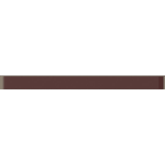 Crossville 0.5" x 6" Glass Blox Glass Deco Liner Tile