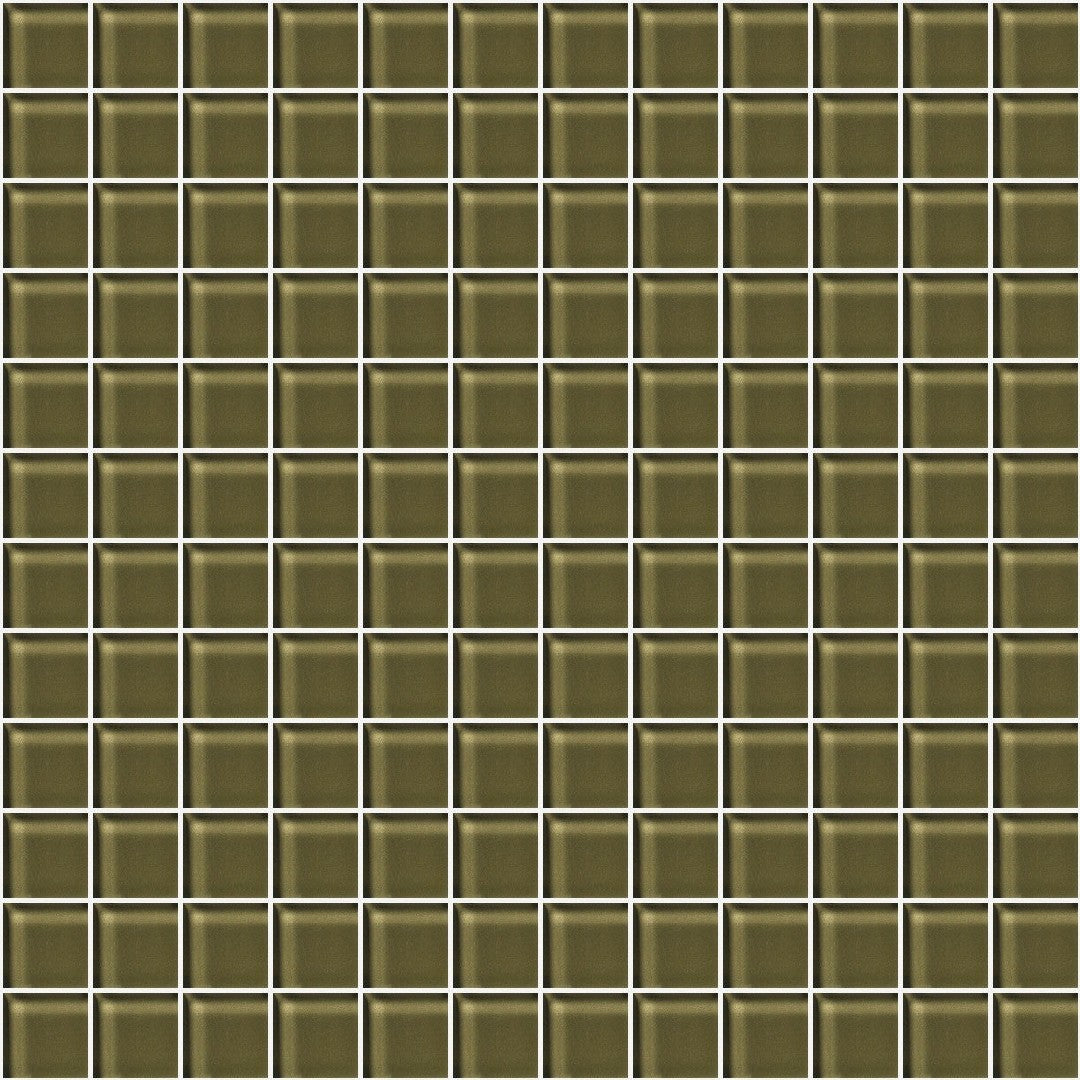 Crossville 12" x 12" Glass Blox Glass 1" Mosaic