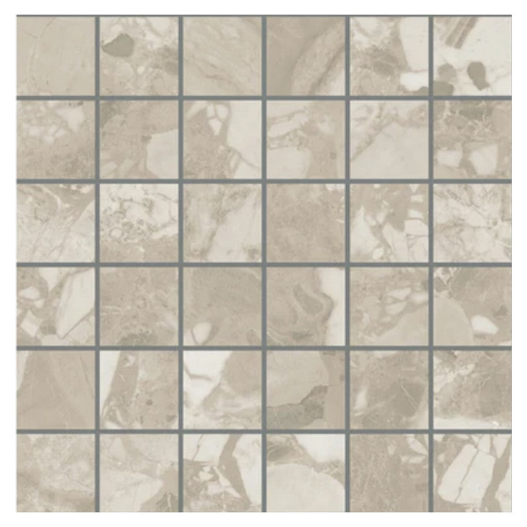 Del Conca USA 12" x 12" Elements Rectified Porcelain 1.4" Mosaic