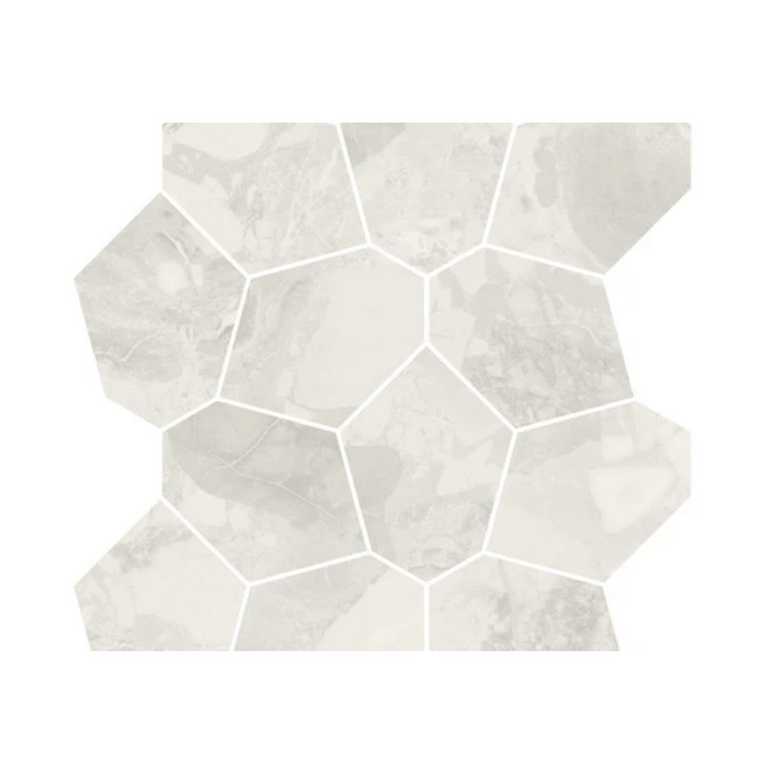Del Conca USA 12" x 12" Elements Rectified Porcelain Leaves Mosaic