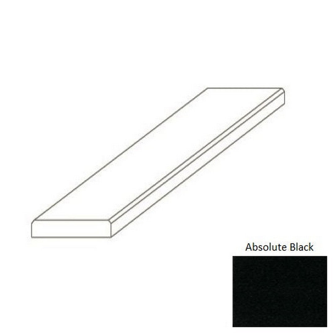 Daltile-Thresholds-4-x-36-Polished-Marble-5/8-Double-Bevel-Absolute-Black