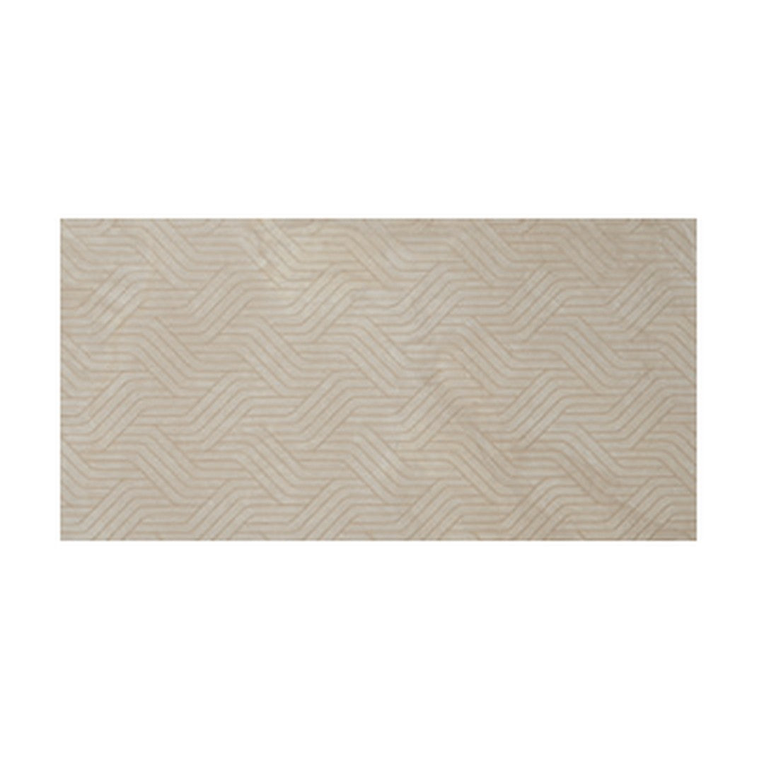Del Conca USA 12" x 24" Bergen Rectified Porcelain Deco Geometrie Tile