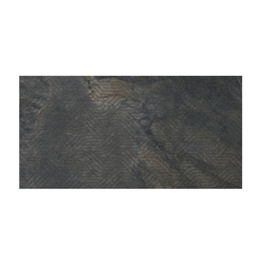 Del Conca USA 12" x 24" Bergen Rectified Porcelain Deco Geometrie Tile