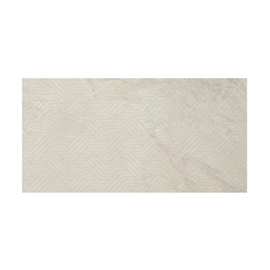 Del Conca USA 12" x 24" Bergen Rectified Porcelain Deco Geometrie Tile