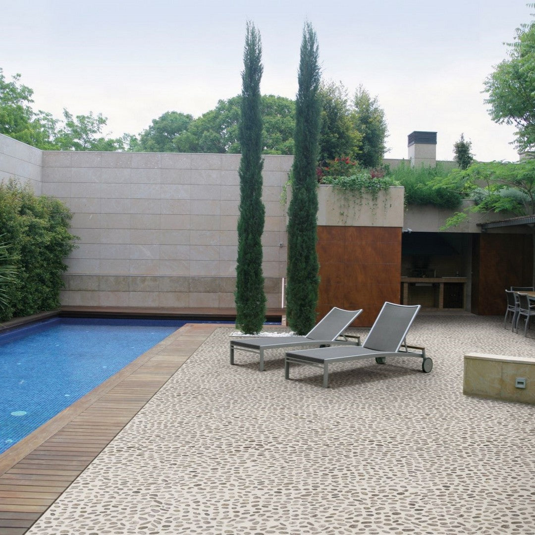 Bati-Orient-12-x-12-Bali-Rectified-Matte-Pebble-Natural-Stone-Mosaic-Beige