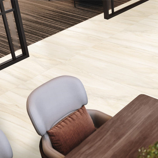 Tesoro-24-x-48-Castello-Rectified-Polished-Porcelain-Tile-Beige
