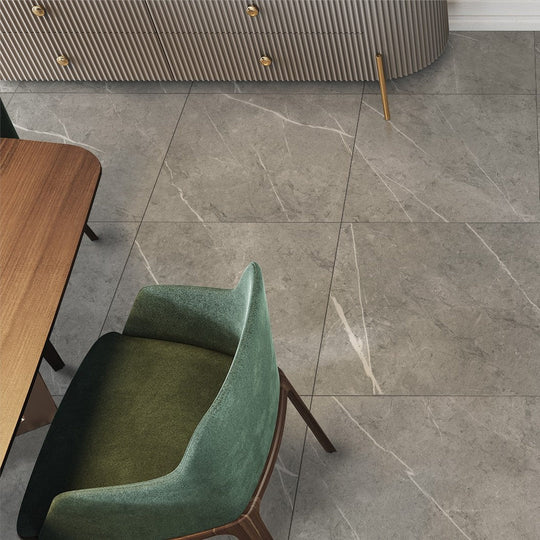 Tesoro-24-x-24-Pedra-Rectified-Polished-Porcelain-Tile-Grey