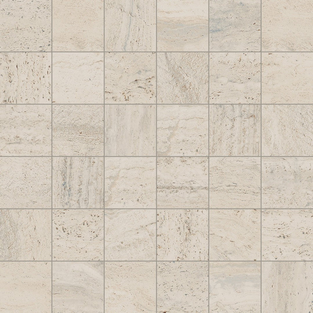 Happy Floors 12" x 12" Navona Natural Porcelain 2" Mosaic