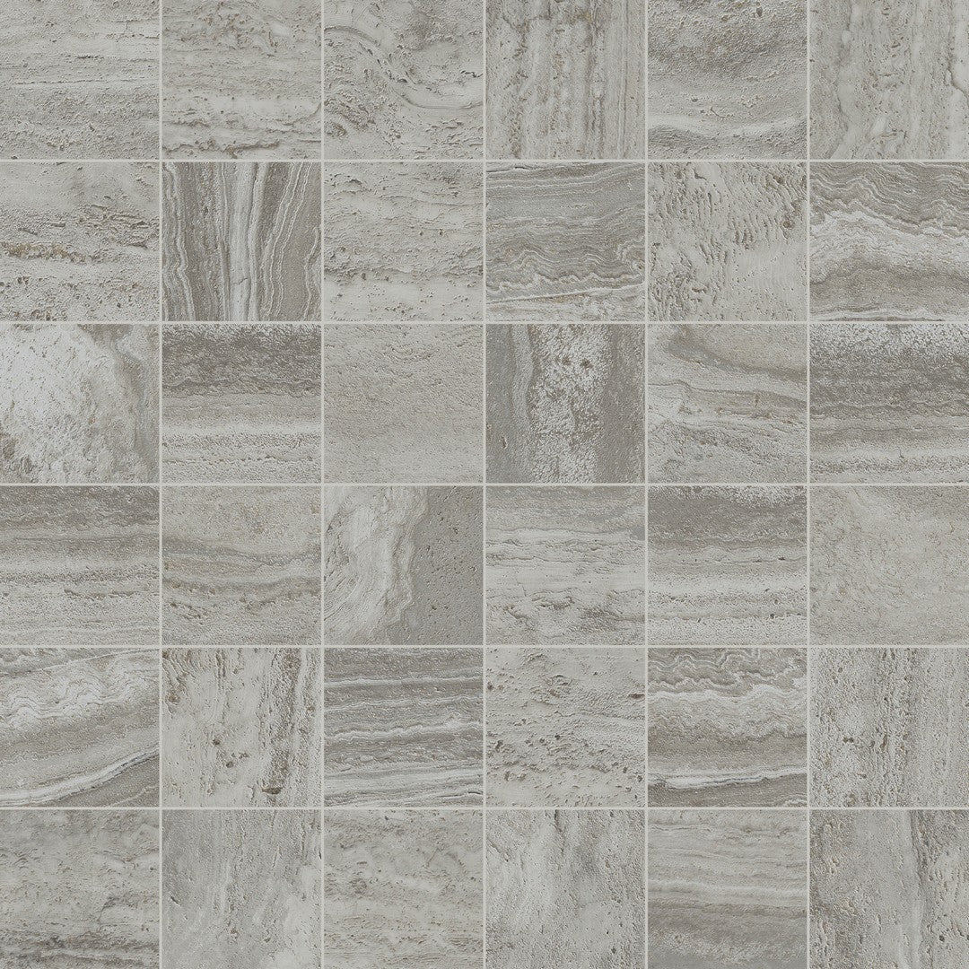 Happy Floors 12" x 12" Navona Natural Porcelain 2" Mosaic