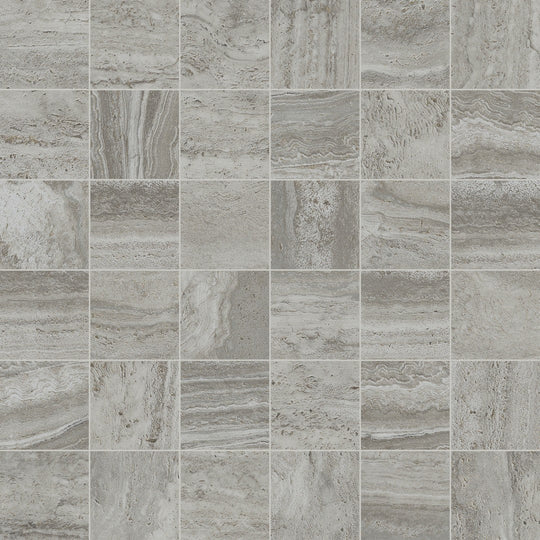 Happy Floors 12" x 12" Navona Natural Porcelain 2" Mosaic