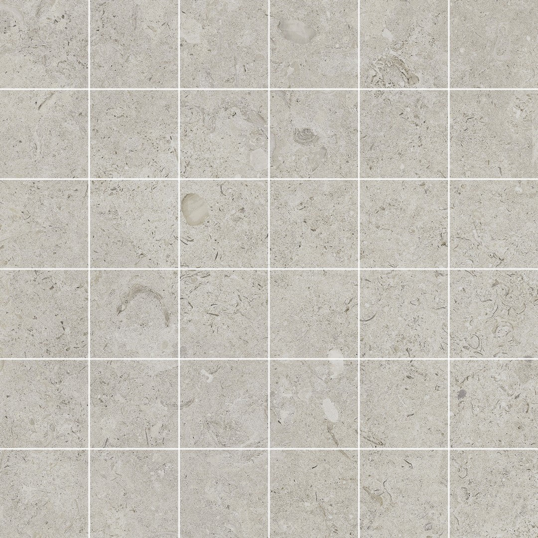 Happy Floors 12" x 12" Coralina Natural Porcelain 2" Mosaic