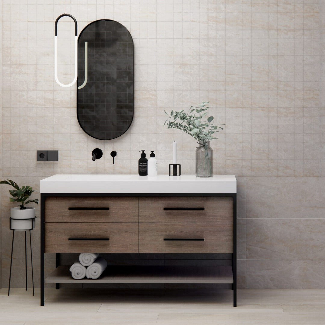 Happy-Floors-12-x-12-Naica-Natural-Porcelain-2-Mosaic-Crema