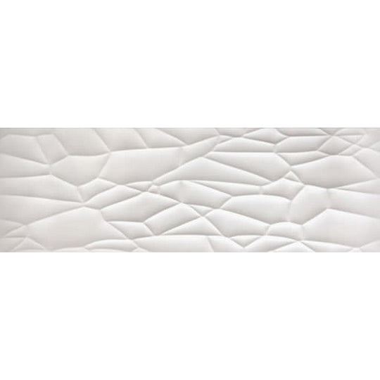 Happy Floors 12" x 36" Glaciar Rectified Natural Ceramic Decor Wall Tile