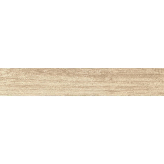 Happy Floors 4" x 24" Acorn Rectified Natural Porcelain Plank (Sale)
