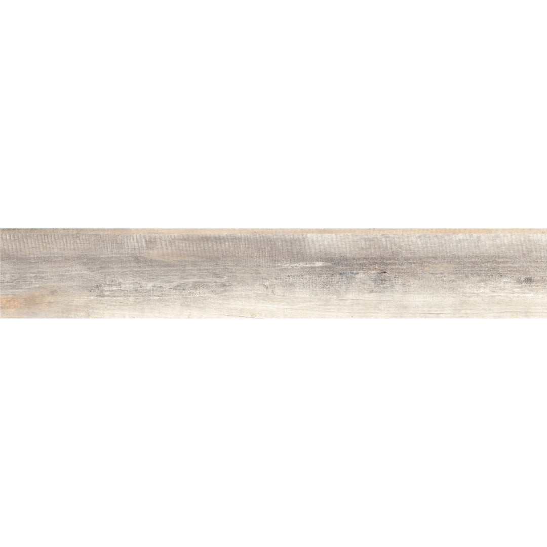Happy Floors 6.5" x 40" Reclaimed Rectified Natural Porcelain Plank