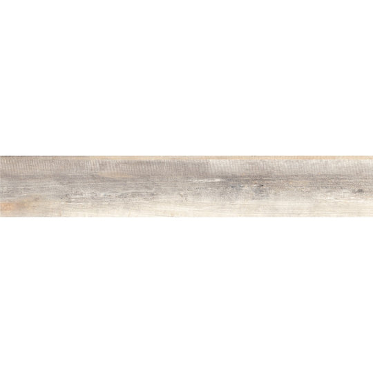 Happy Floors 6.5" x 40" Reclaimed Rectified Natural Porcelain Plank