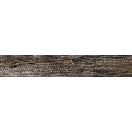 Happy Floors 6.5" x 40" Reclaimed Rectified Natural Porcelain Plank