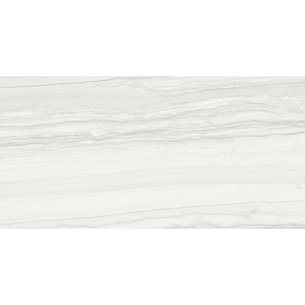 Happy Floors 24" x 48" Silver Rectified Natural Porcelain Tile