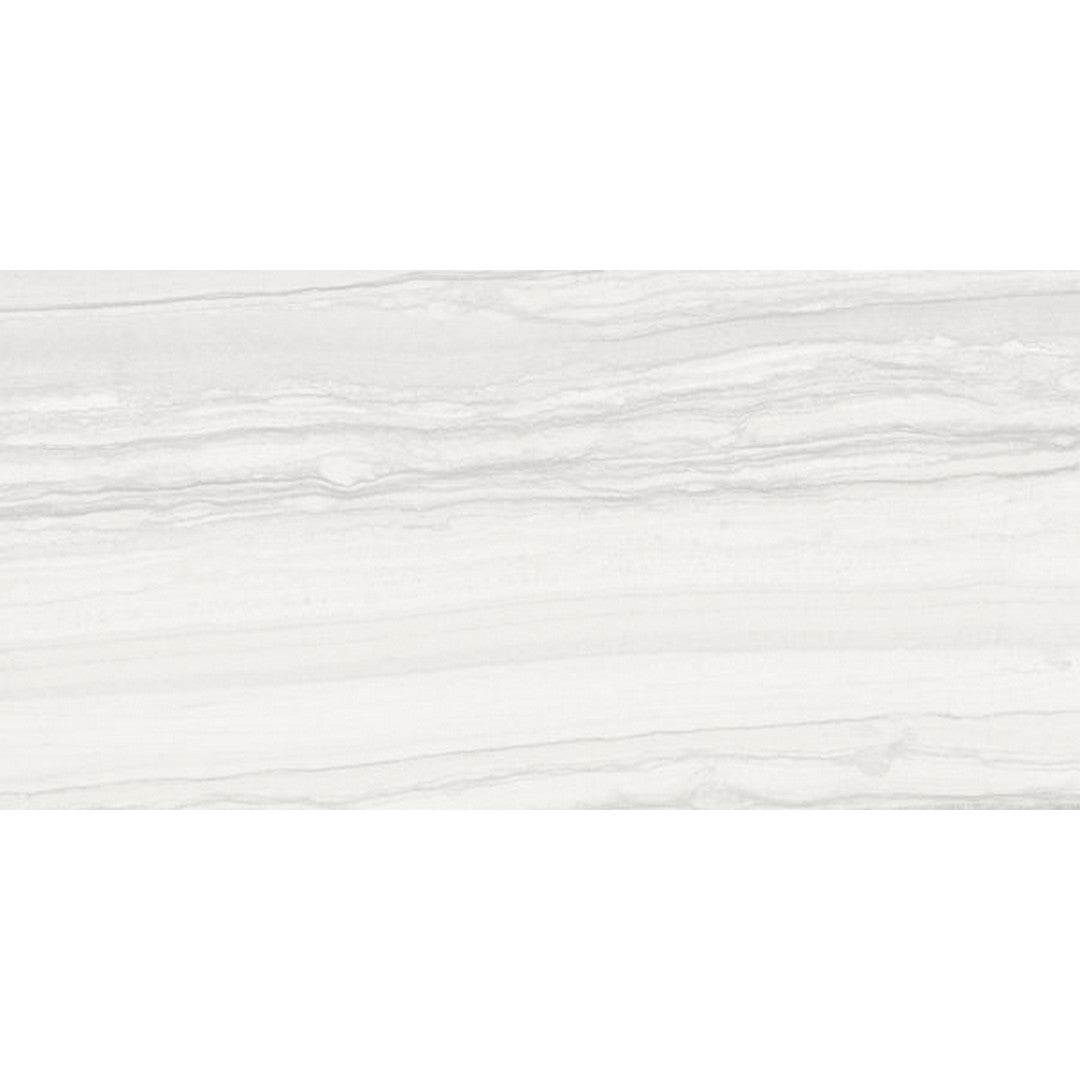 Happy Floors 24" x 48" Silver Rectified Natural Porcelain Tile (Sale)