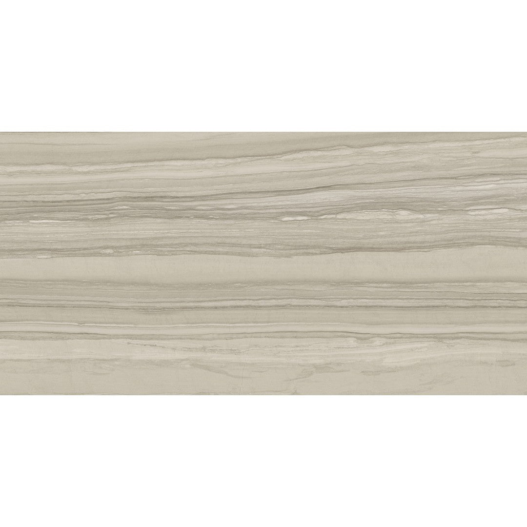 Happy Floors 12" x 24" Silver Rectified Natural Porcelain Tile (Sale)