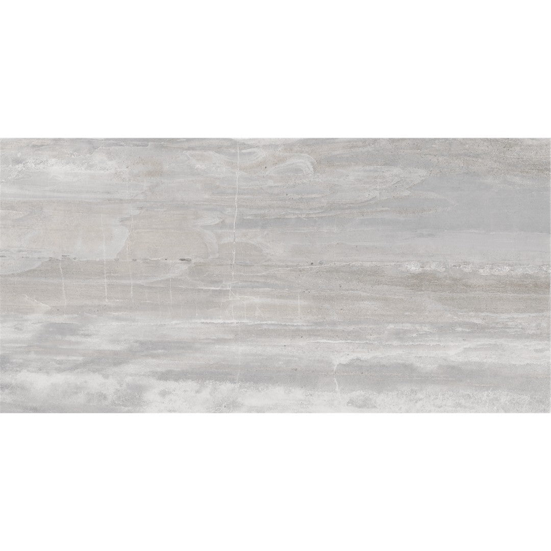 Happy Floors 24" x 48" Fossil Rectified Natural Porcelain Tile