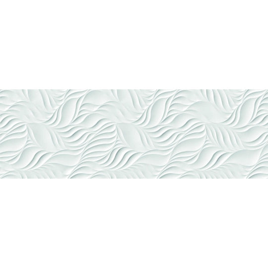 Happy Floors 12" x 36" Glaciar Rectified Natural Ceramic Deco Wall Tile