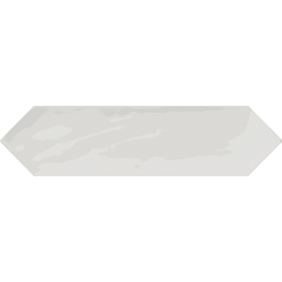 Happy Floors 3" x 12" Monochrome Pressed Glossy Ceramic Picket Wall Tile (Sale)