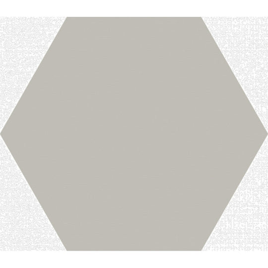 Happy Floors 5" x 6" Carpenter Rectified Matte Porcelain Hexagon Wall Tile