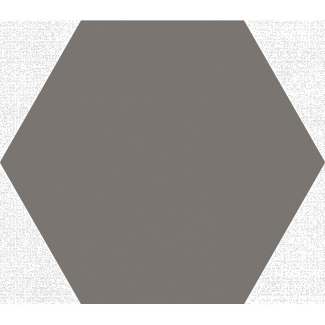 Happy Floors 5" x 6" Carpenter Rectified Matte Porcelain Hexagon Wall Tile