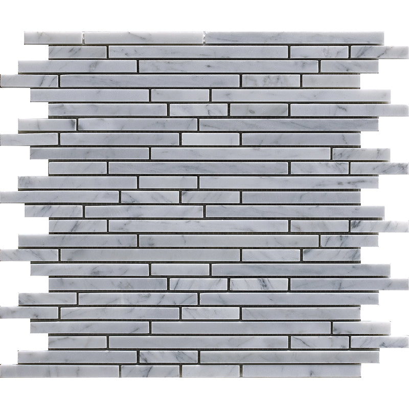 Happy Floors 11.3" x 11.7" Natural Stone Sticks Mosaic