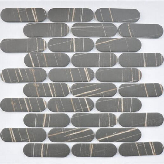 Happy Floors 11.8" x 12.5" Endura Capsule Recycled Glass Mosaic