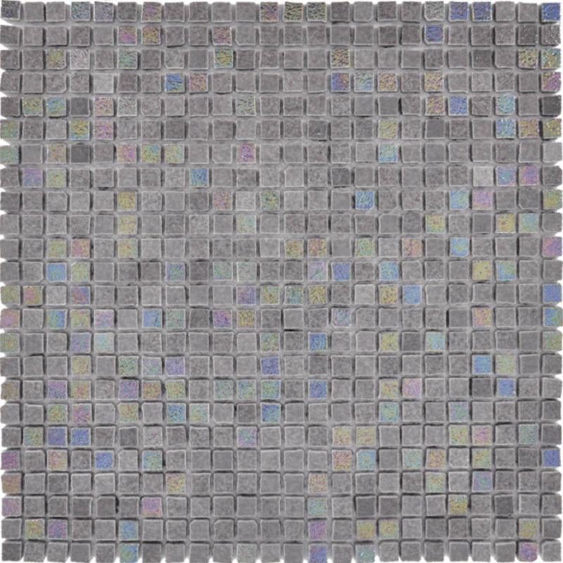Happy Floors 12" x 12" Endura Recycled Glass 1" Mosaic