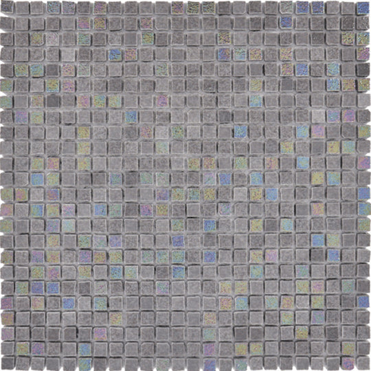 Happy Floors 12" x 12" Endura Recycled Glass 1" Mosaic