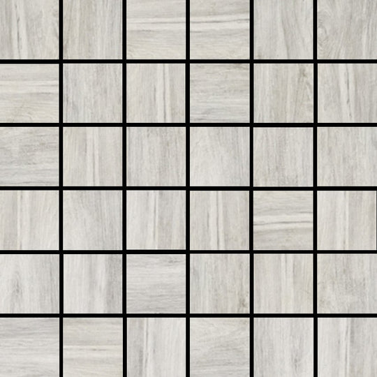 Happy Floors Cypress 12" x 12" Natural 2" Mosaic