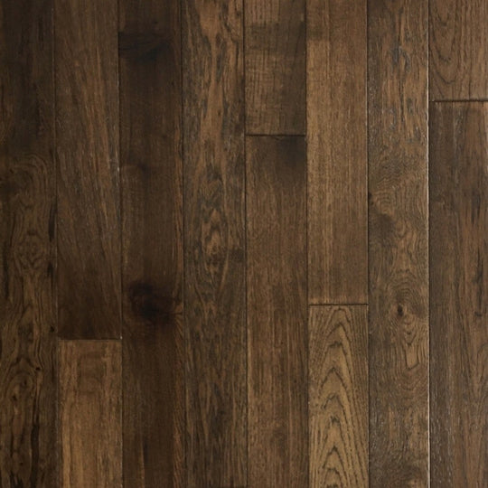 Hawa 3.75" Hickory Flooring Wire Brushed Hardwood Plank