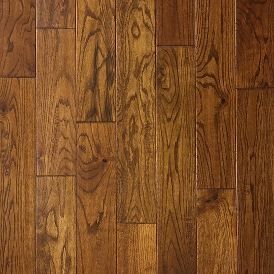 Hawa Red Oak 5" Hand-Scraped Hardwood Plank