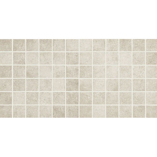 American Olean 12" x 24" Historic Limestone Matte Ceramic Mosaic