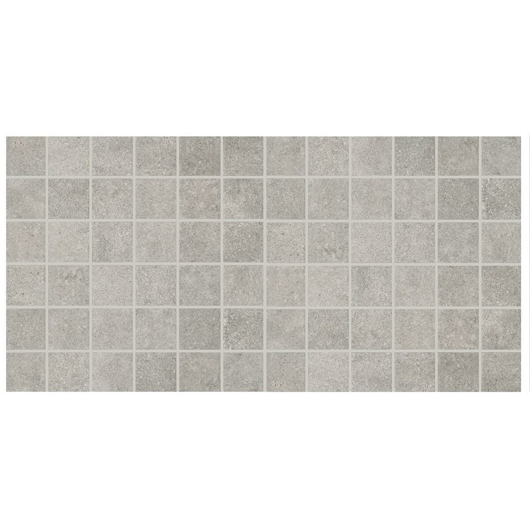 American Olean 12" x 24" Historic Limestone Matte Ceramic Mosaic