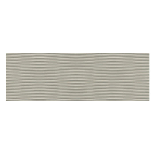Crossville 12" x 36" Hide and Sleek Pearlescent Ceramic 3D Wall Tile