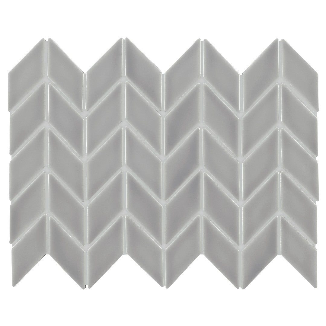 Crossville 12" x 12" Handwritten Gloss Ceramic Diamond Mosaic