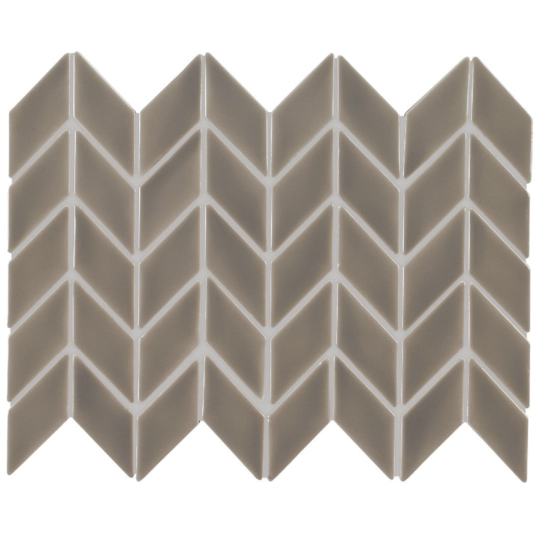 Crossville 12" x 12" Handwritten Gloss Ceramic Diamond Mosaic