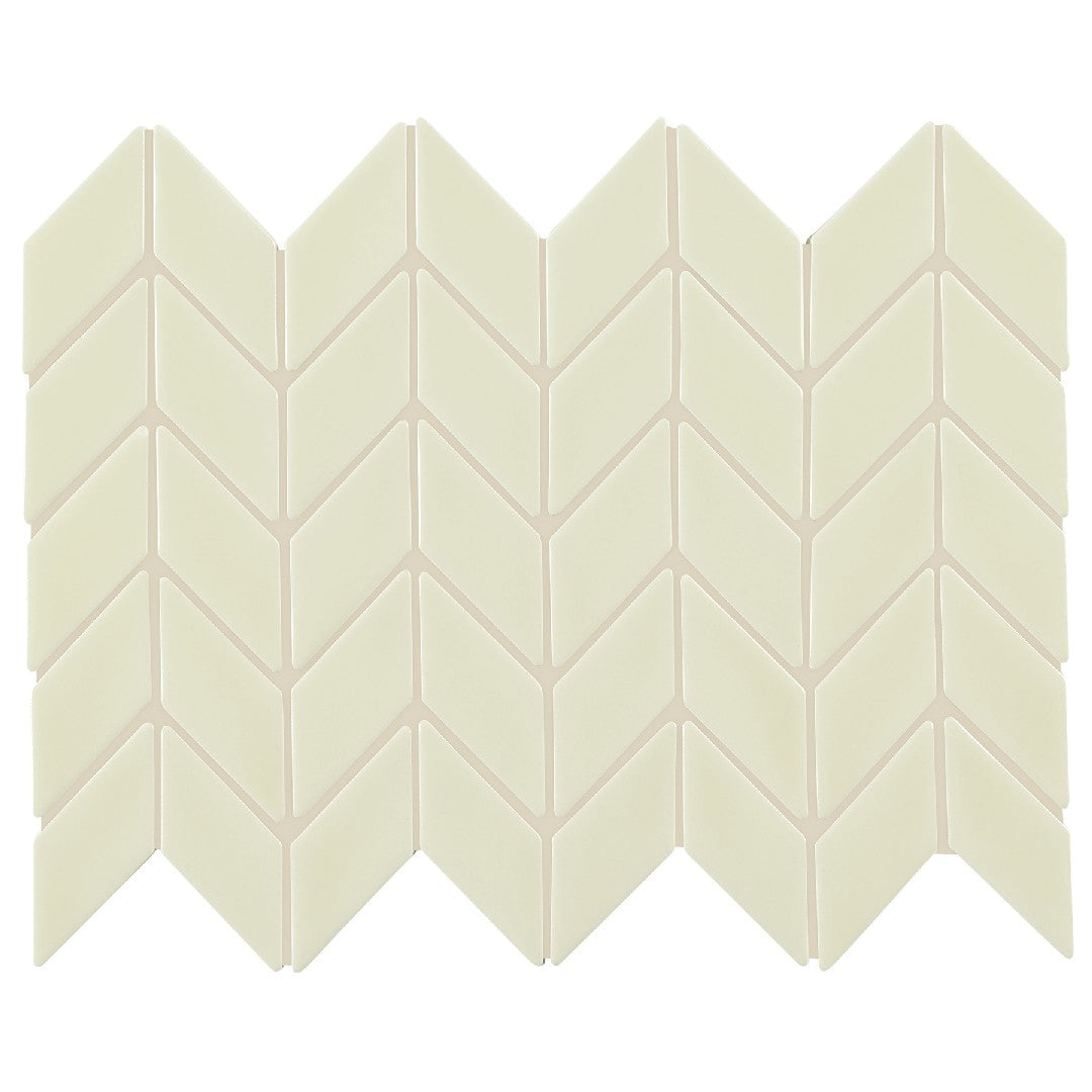 Crossville 12" x 12" Handwritten Gloss Ceramic Diamond Mosaic