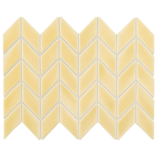 Crossville 12" x 12" Handwritten Gloss Ceramic Diamond Mosaic
