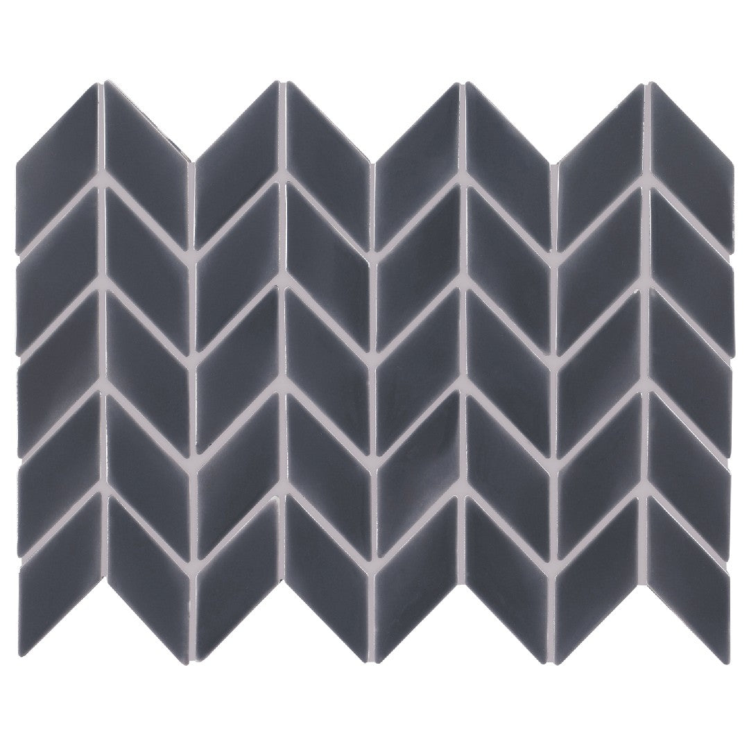 Crossville 12" x 12" Handwritten Gloss Ceramic Diamond Mosaic