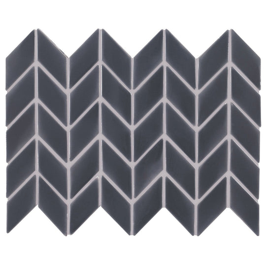 Crossville 12" x 12" Handwritten Gloss Ceramic Diamond Mosaic