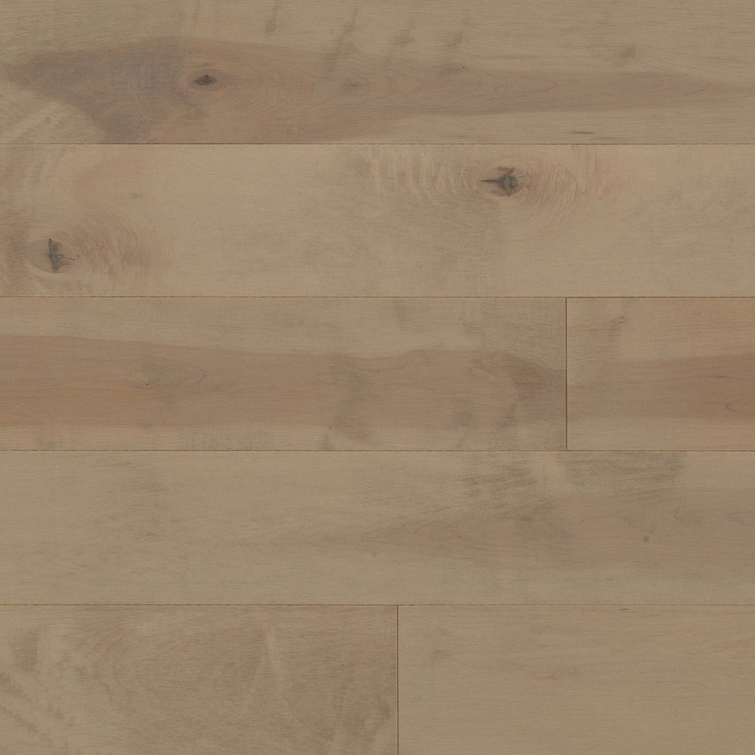 Mercier Design+ Engineered 6.5" x 85" Authentic Hard Maple Matte 12mm Hardwood Plank