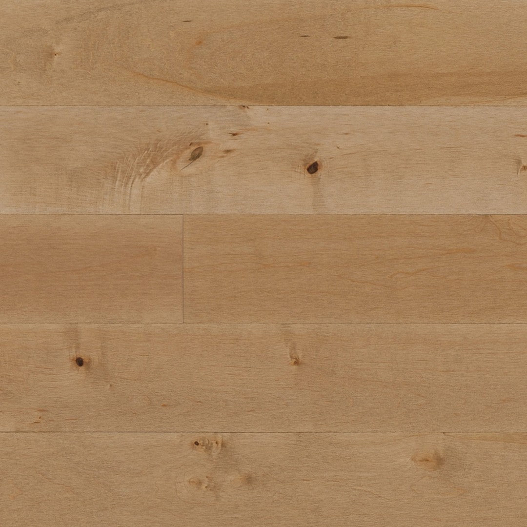 Mercier Design+ Engineered 5" x 83" Select & Better Hard Maple Satin 12mm Hardwood Plank